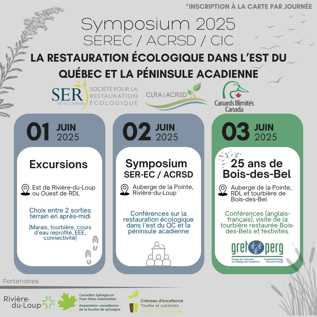 La restauration écologique dans l’est du Québec et la péninsule