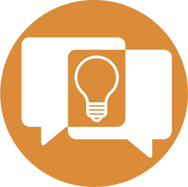 Knowledge sharing icon