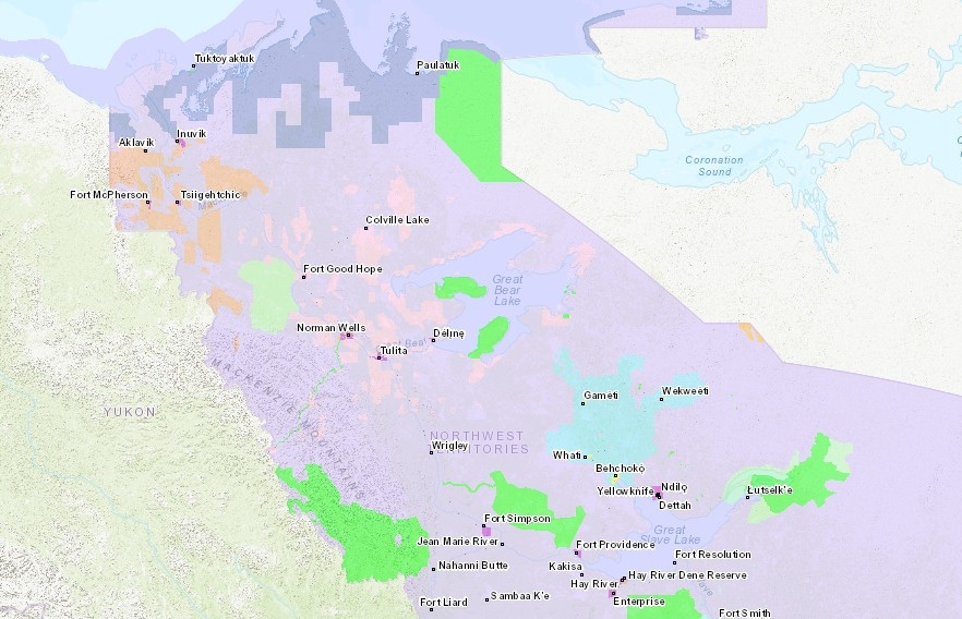 NWT map