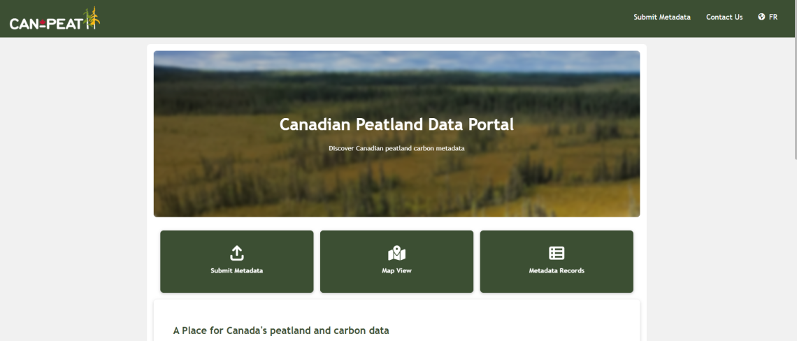 Canadian portal Front page