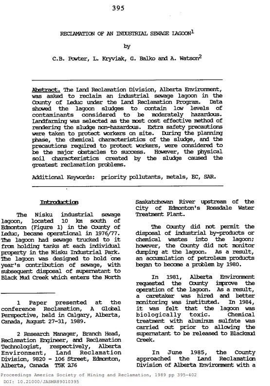 Conference paper title page