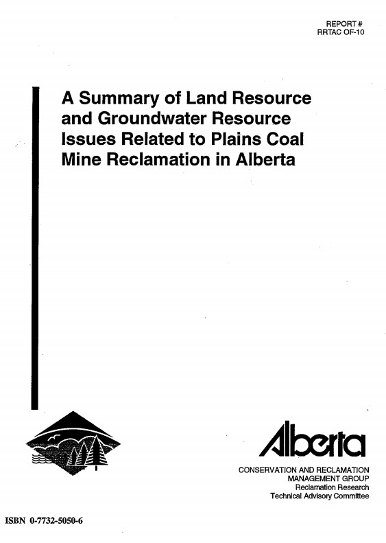 Report cover page