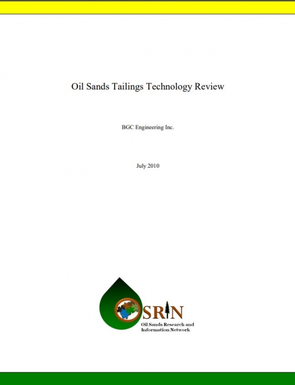 Report cover page