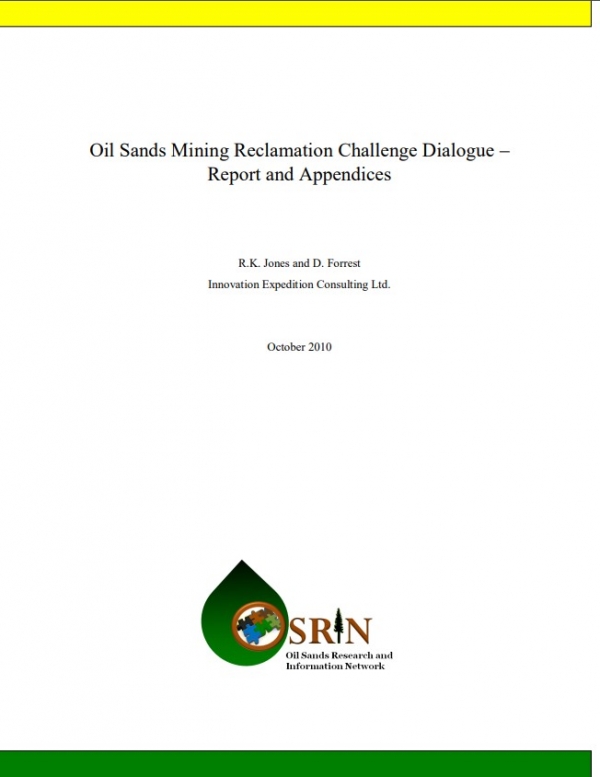 Report cover page