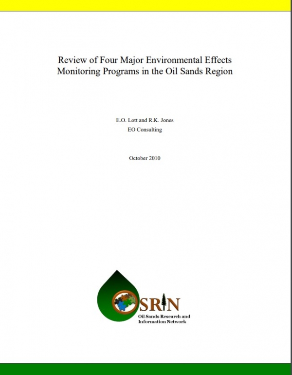 Report cover page