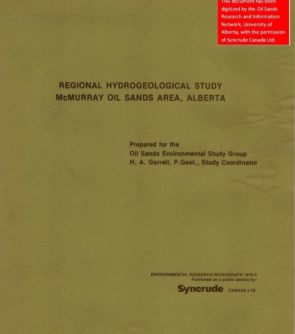 Report cover page