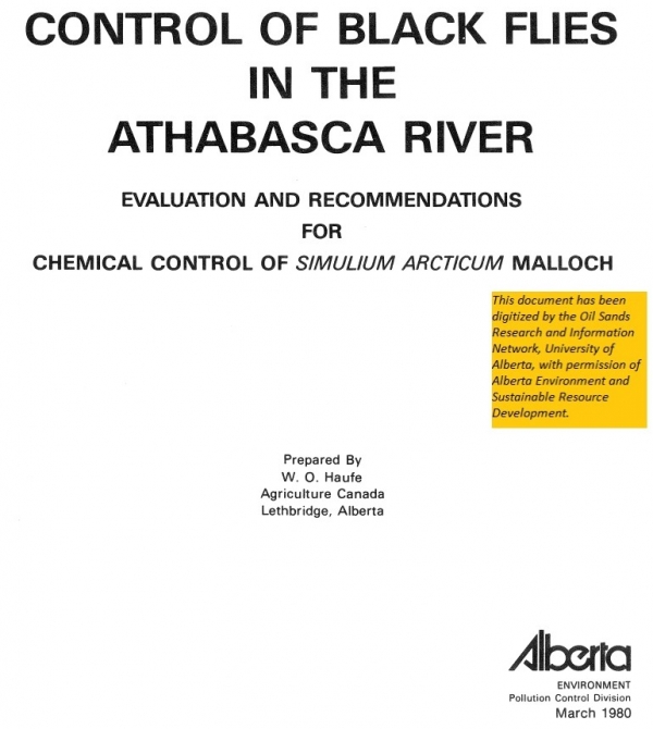 Report cover page