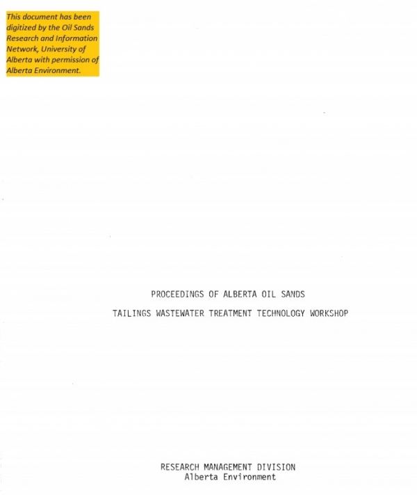 Report cover page