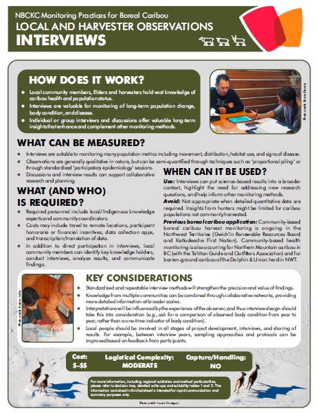 Screenshot of the factsheet