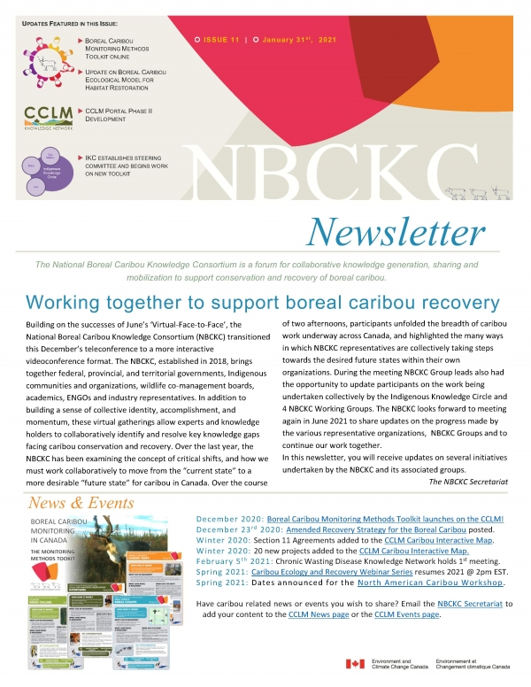 NBCKC Newsletter #11 - January 2021