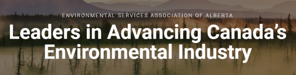 Environmental Services Association of Alberta: Leaders in Advancing Canada's Environmental Industry