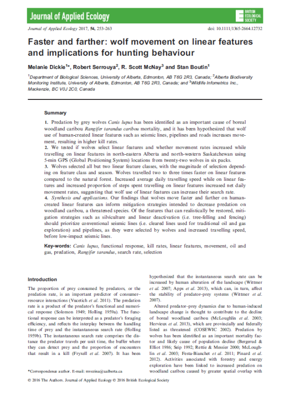 Front page of the journal article