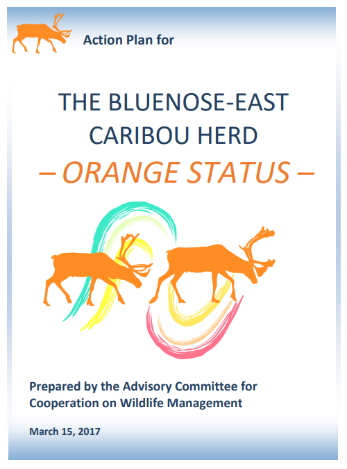 Action Plan for the Bluenose-East Caribou Herd cover page