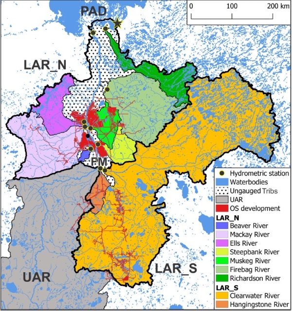 Athabasca River drainages