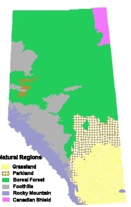 Alberta Natural Regions