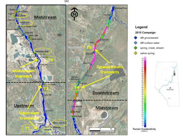 Map of sampling area