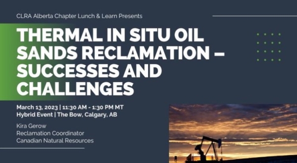 CNRL In-situ Reclamation Seminar