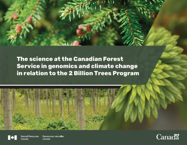 Canadian Forest Service (CFS) genomics and climate change brochure