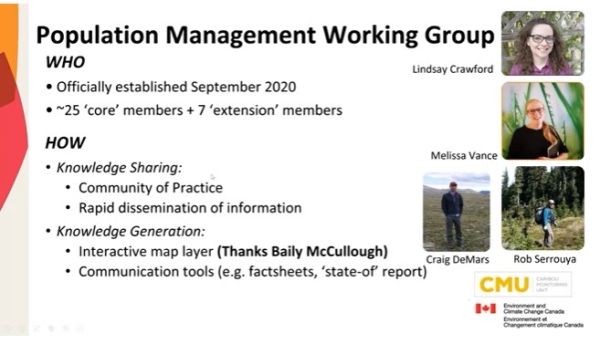 Population Management Working Group