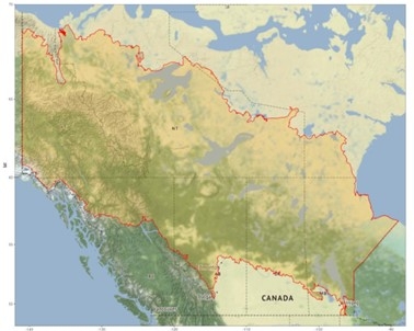 map of canada