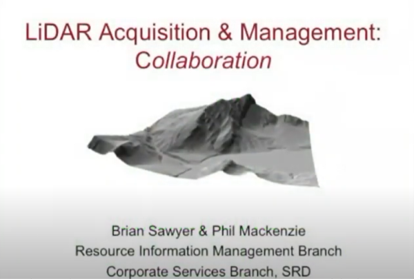 Sawyer Mackenzie LiDAR Management