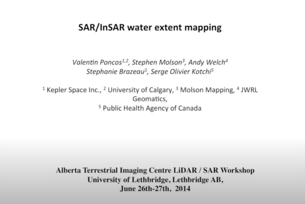 Valentin SAR water mapping