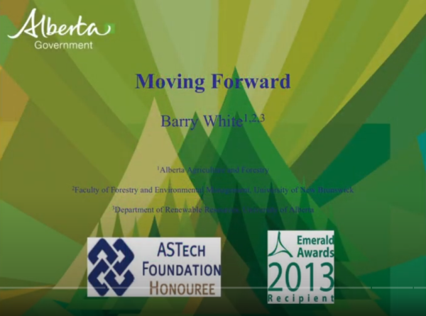 white moving forward