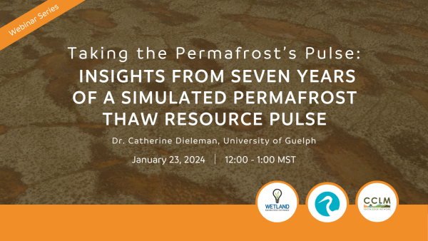 Banner, Wetland Knowledge Exchange Webinar, January 2024