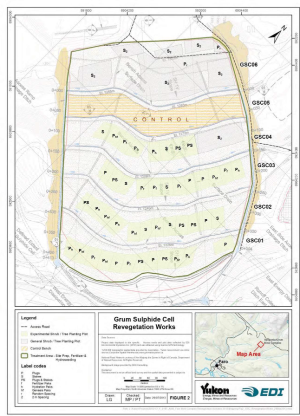 Faro Mine Revegetation
