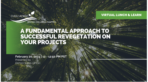 BC CLRA Revegetation Webinar