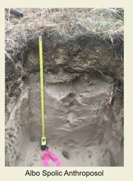 Anthroposol soil profile