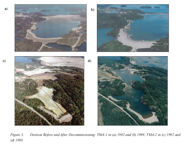 Denison Mine reclamation