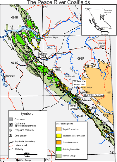 Peace River Coalfields
