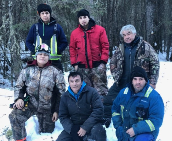 Whitefish Lake monitoring team
