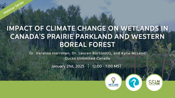 Impact of Climate Change on Wetlands in Canada's Prairie Parkland and Western Boreal Forest
