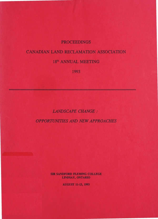1993 CLRA Conference Proceedings