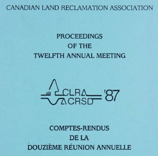 1987 CLRA National Conference