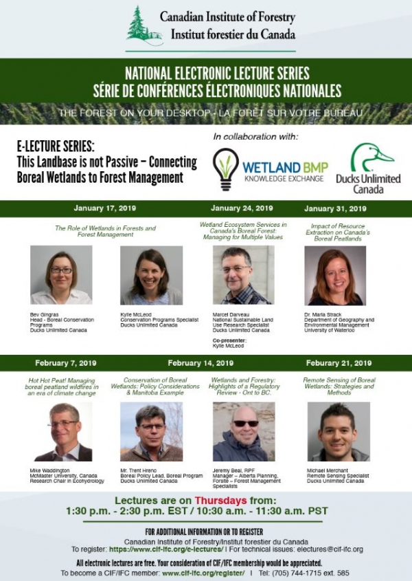 DUC &amp; CIF e-lecture series poster