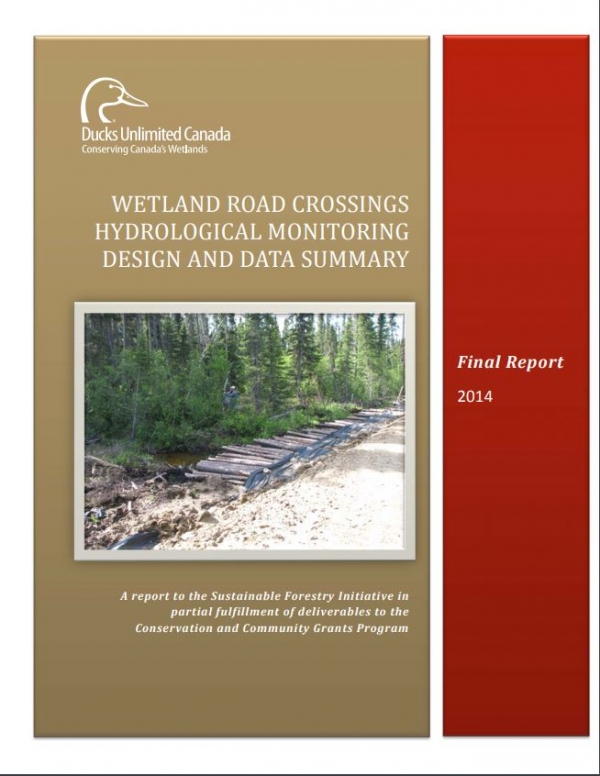 Wetland Road Crossings Hydrological Monitoring Design and Data Summary