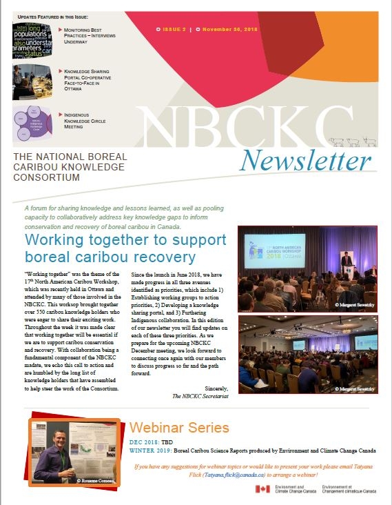 Newsletter front page