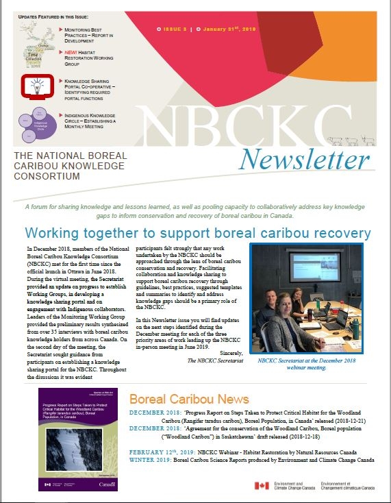 Newsletter front page
