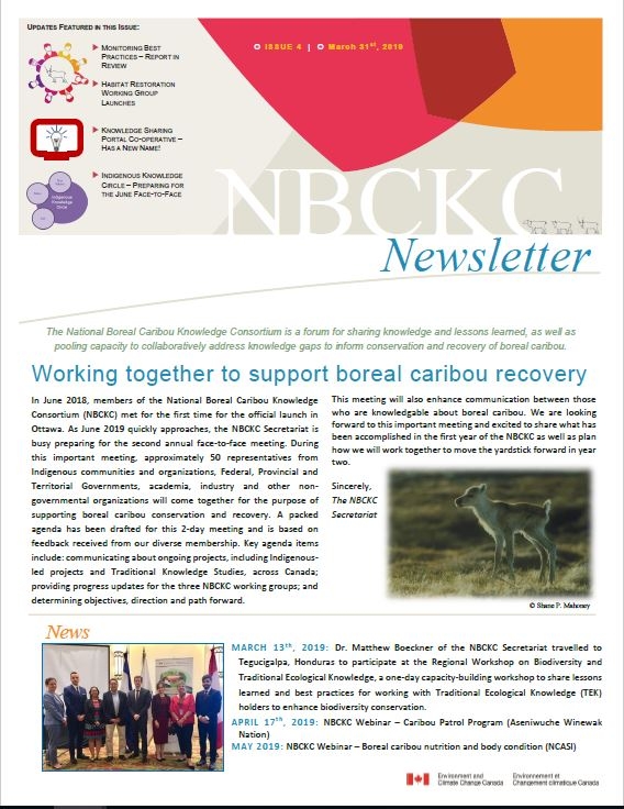 Newsletter front page