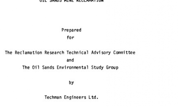 Report cover page