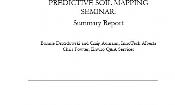 Report cover page