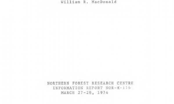 Report cover page