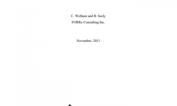 Report cover page