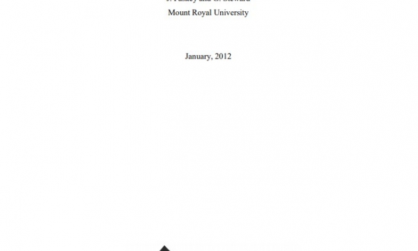 Report cover page