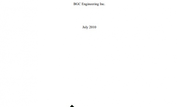 Report cover page