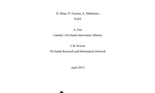 Report cover page