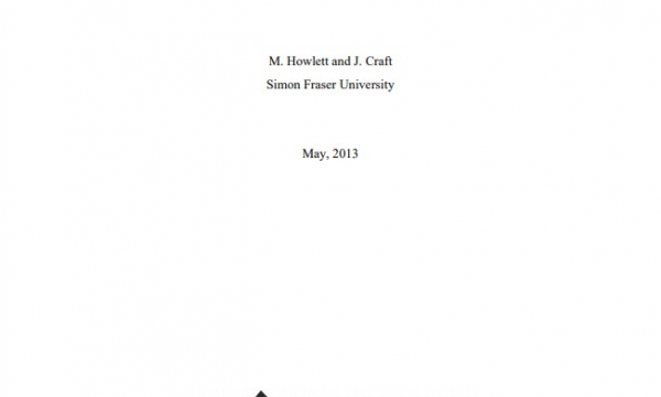 Report cover page